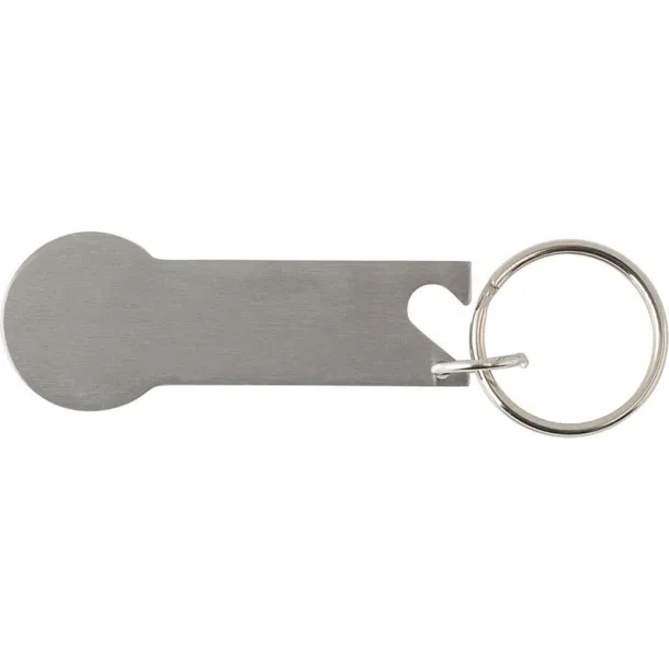  Keyring, bottle opener Srebrna