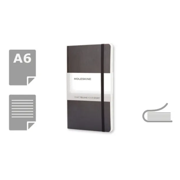  MOLESKINE Notebook approx. A6 black