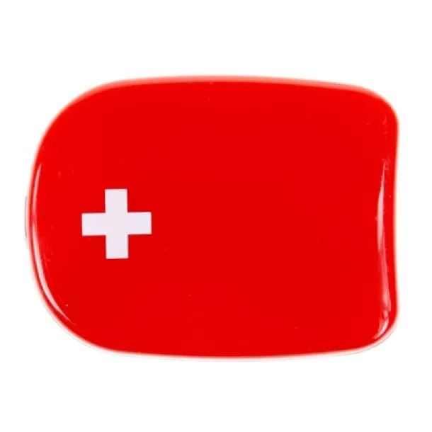  Set za prvu pomoć u plastičnoj kutiji Crvena