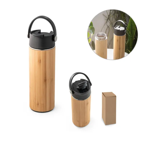 LAVER 440 ml vacuum insulated thermos bottle