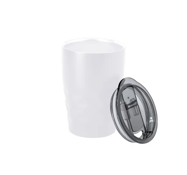 Cupper bakreno izolirana termo šalica, 500 ml Bijela