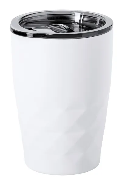 Cupper bakreno izolirana termo šalica, 500 ml Bijela