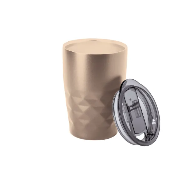 Blur copper insulated thermo mug Gold