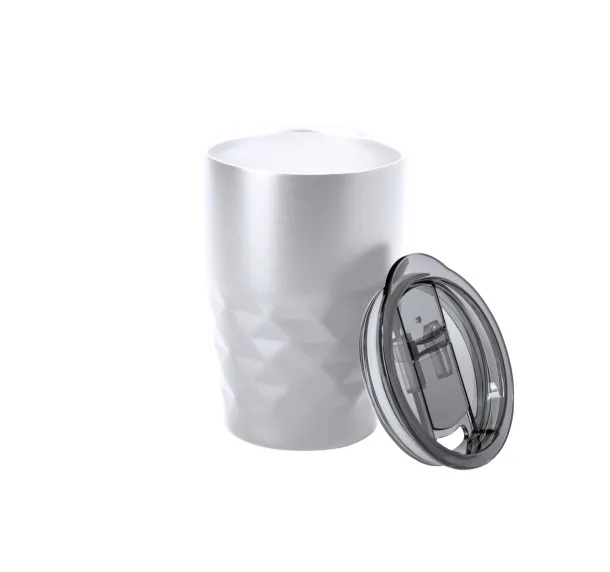 Cupper bakreno izolirana termo šalica, 500 ml Srebrna