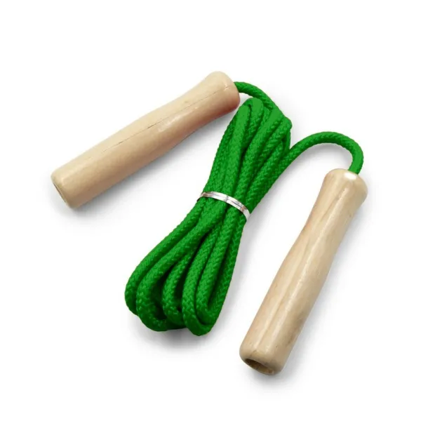  Skipping rope with wooden handles 45533C