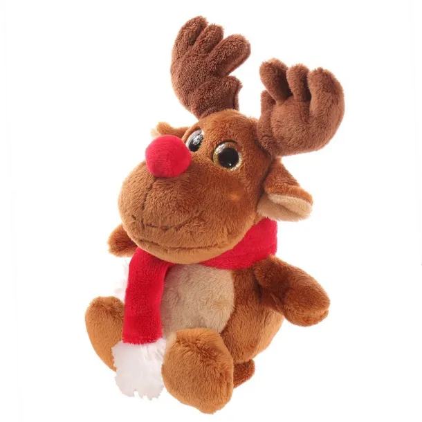 Remo Brown Plush reindeer brown