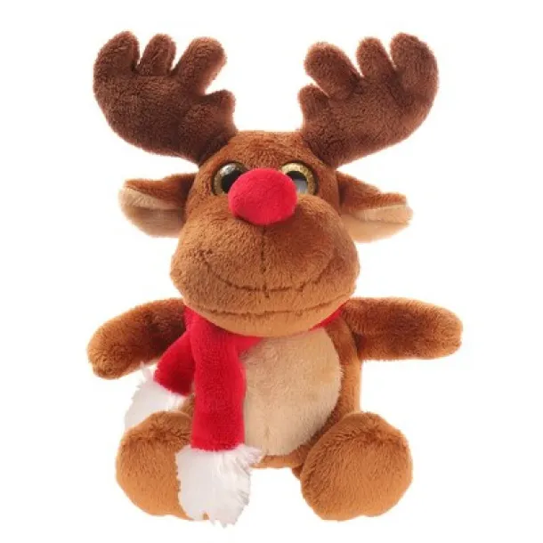 Remo Brown Plush reindeer brown