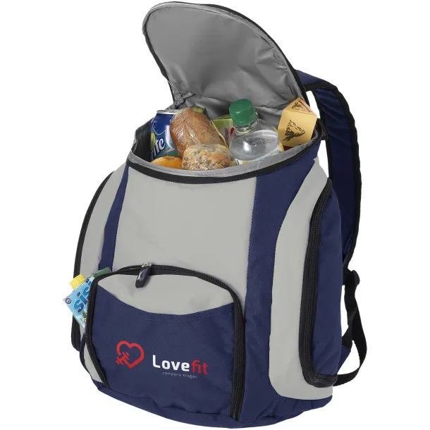 Brisbane cooler backpack - Slazenger Navy Blue Grey