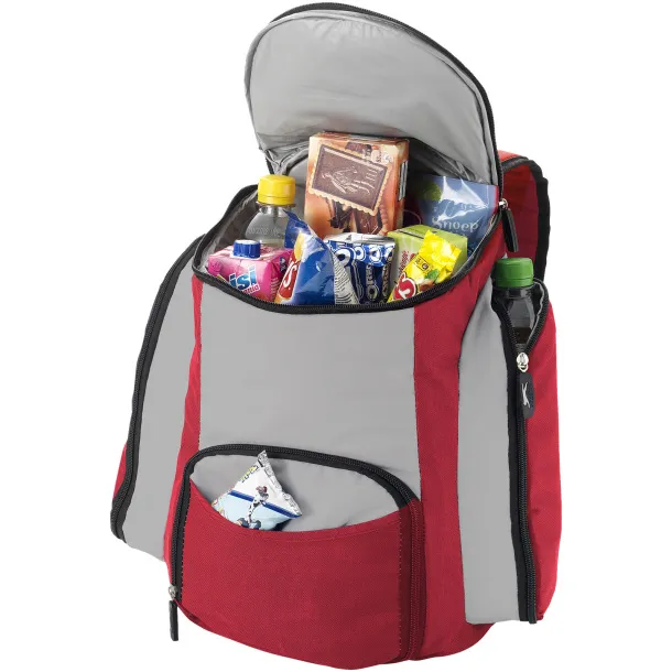 Brisbane cooler backpack - Slazenger Red Grey