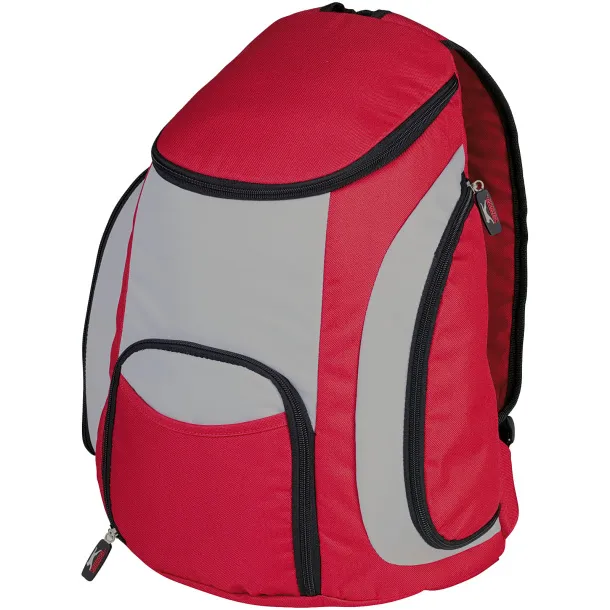 Brisbane cooler backpack - Slazenger Red Grey