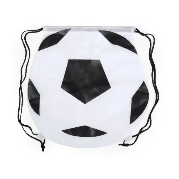  Drawstring bag "ball" Crna Bijela