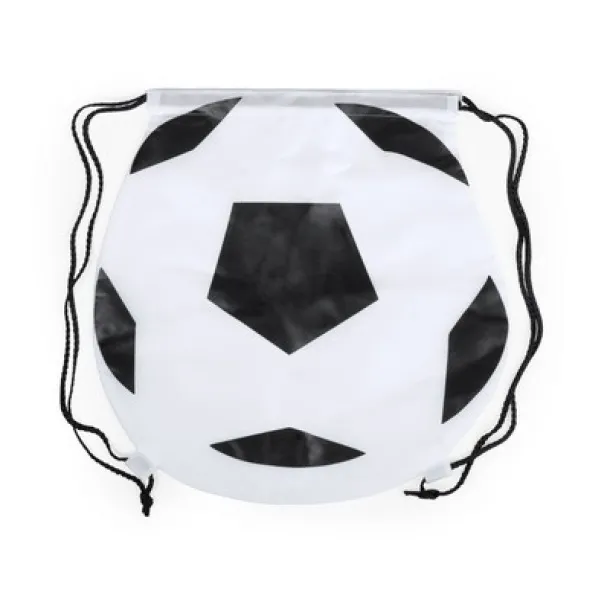  Drawstring bag "ball" Crna Bijela