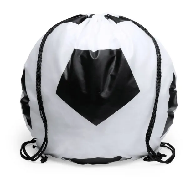  Drawstring bag "ball" Crna Bijela