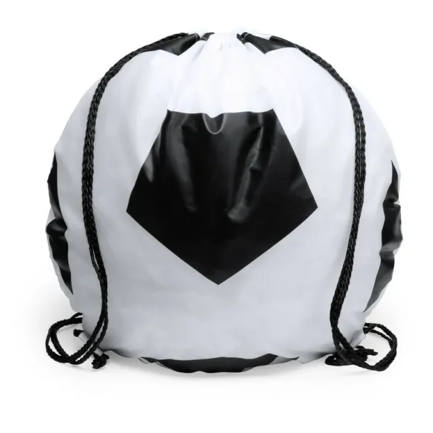  Drawstring bag "ball" Crna Bijela