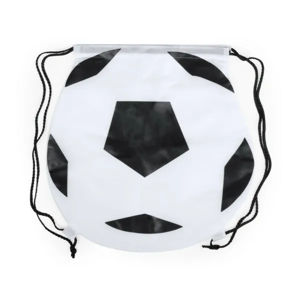  Drawstring bag "ball" Crna Bijela