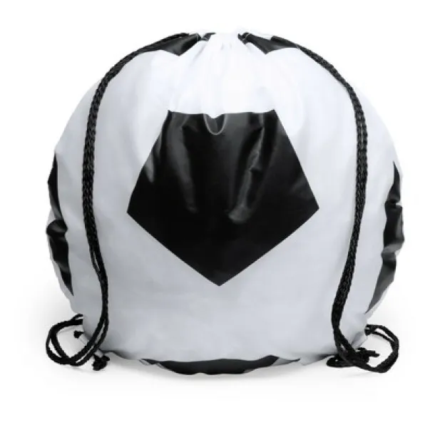  Drawstring bag "ball" Crna Bijela