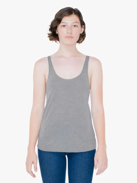  WOMEN'S TRI-BLEND RACERBACK TANK - American Apparel Athletic Grey