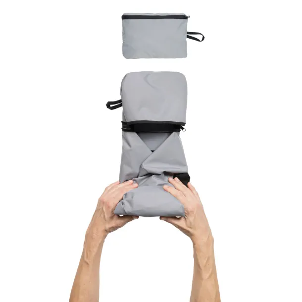 Dillon AWARE™ RPET foldable sports bag - XD Collection Siva