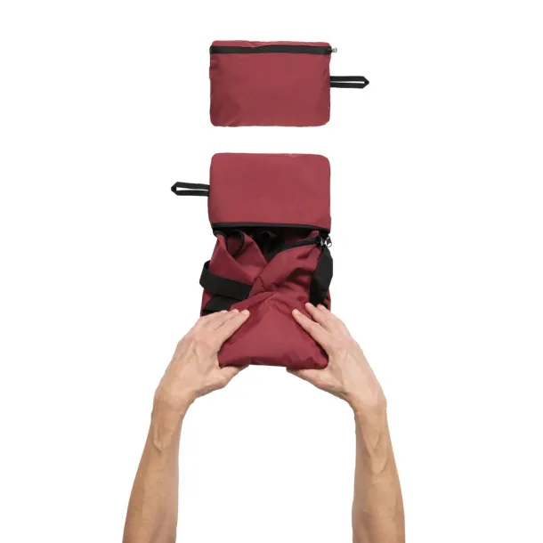 Dillon AWARE™ RPET foldable sports bag - XD Collection Crvena