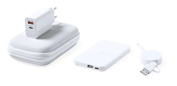 Cody USB charger set White