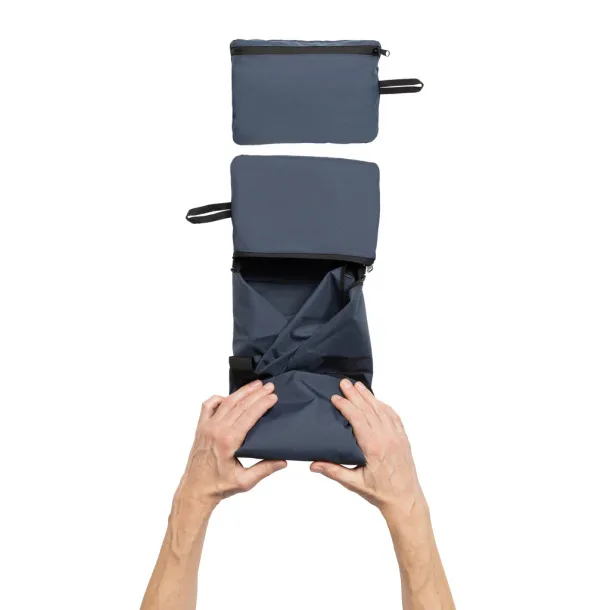 Dillon AWARE™ RPET foldable sports bag - XD Collection navy