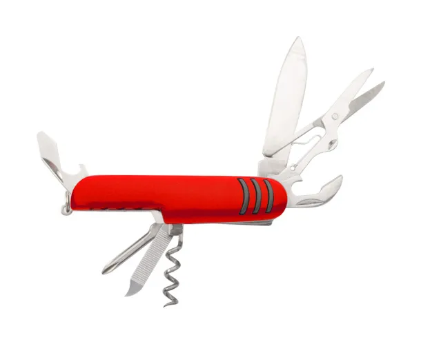 Shakon multifunctional pocket knife Red