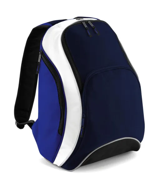  Teamwear Backpack - Bagbase French Navy Bright Royal