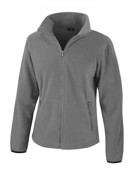  Womens Fashion Fit Outdoor Fleece - Result Core Pure Grey