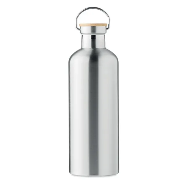 HELSINKI LARGE Double wall flask 1,5L Matt Silver