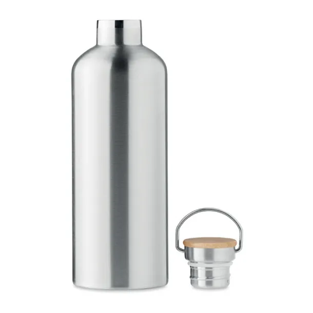 HELSINKI LARGE Double wall flask 1,5L Matt Silver