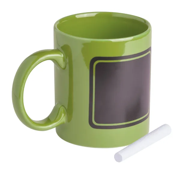 Dariel chalk mug Green