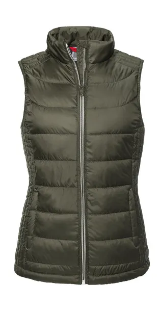  Ladies' Nano Bodywarmer - Russell Athletic Dark Olive