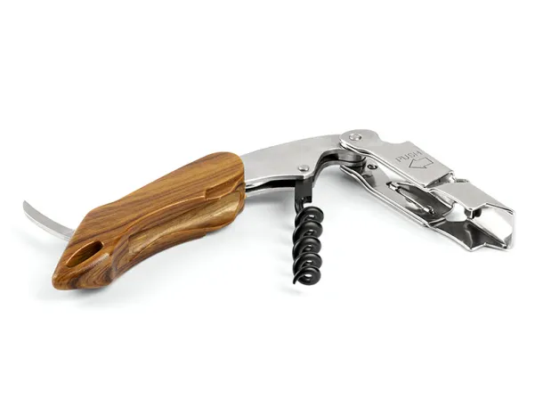 BRUT Corkscrew and bottle opener Cream Bež