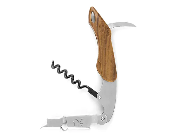 BRUT Corkscrew and bottle opener Cream Bež