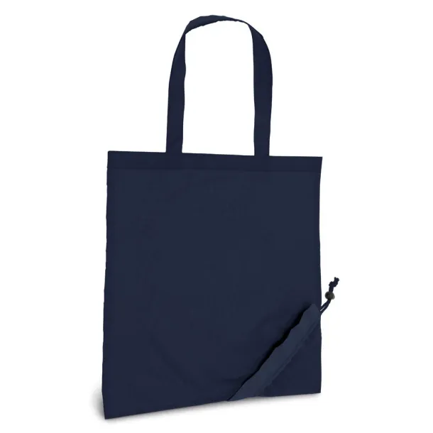 SHOPS Foldable bag Navy Blue