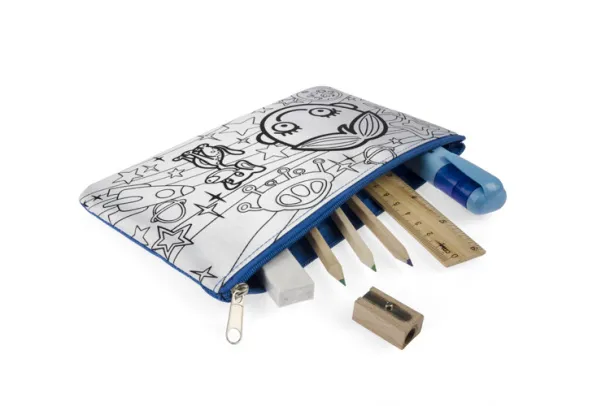SPACE Pencil case Nebaski plava