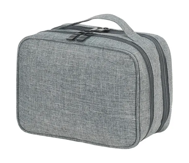  Seville Accessories and Toiletry Pouch - Shugon Light Grey Melange