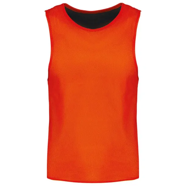  KID'S REVERSIBLE MULTISPORT BIB - Proact Spicy Orange Black