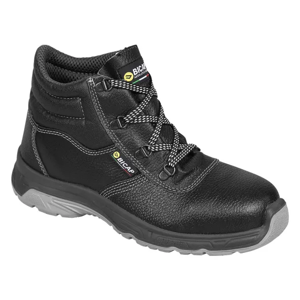 CONCRETE High-cut work shoes S3 SRC Black