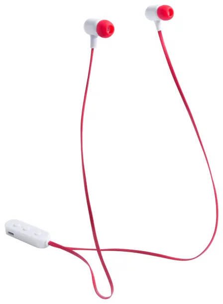 Stepek bluetooth earphones Red White