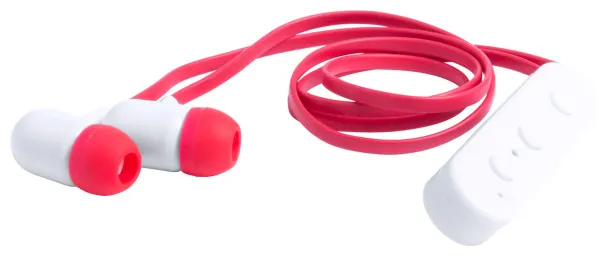 Stepek bluetooth earphones Red White