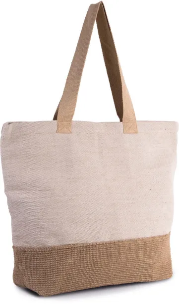  RUSTIC JUCO HOLD-ALL SHOPPER BAG, 410 g/m2 - Kimood Natural Natural