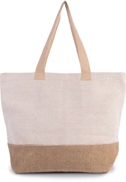  RUSTIC JUCO HOLD-ALL SHOPPER BAG, 410 g/m2 - Kimood Natural Natural