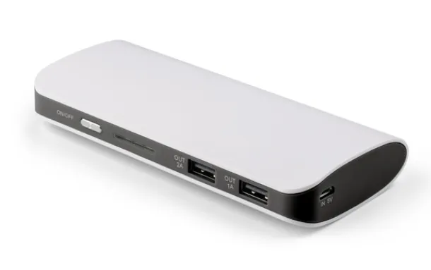 TIEN prijenosna baterija, 10 000 mAh Bijela