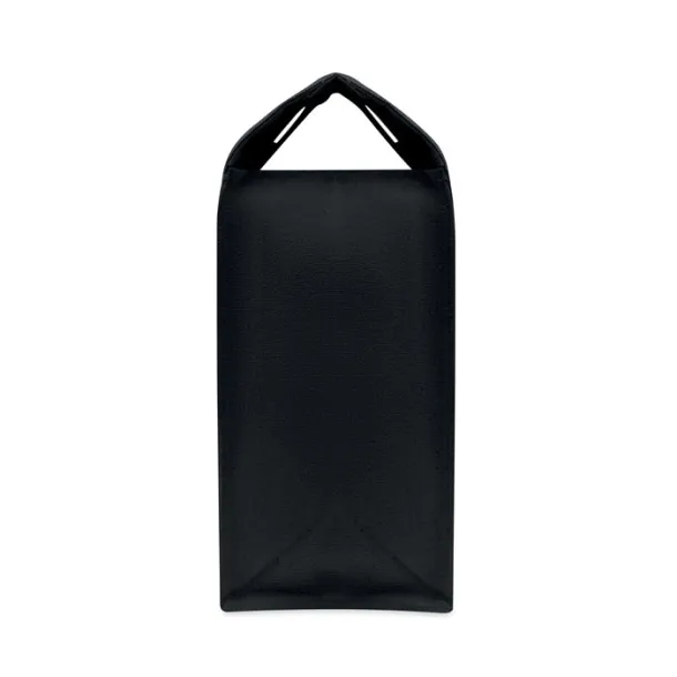 MERCADO TOP Organic shopping canvas bag, 360 g/m² Black