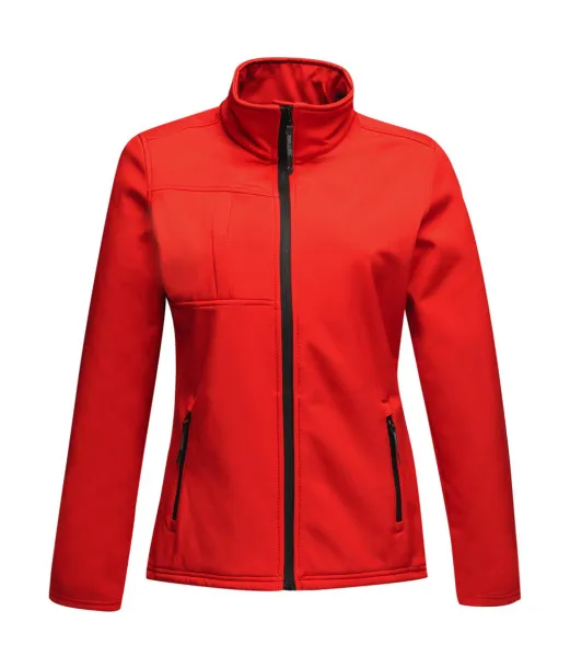  Octagon II ženska softshell jakna - Regatta Professional Classic Red Crna