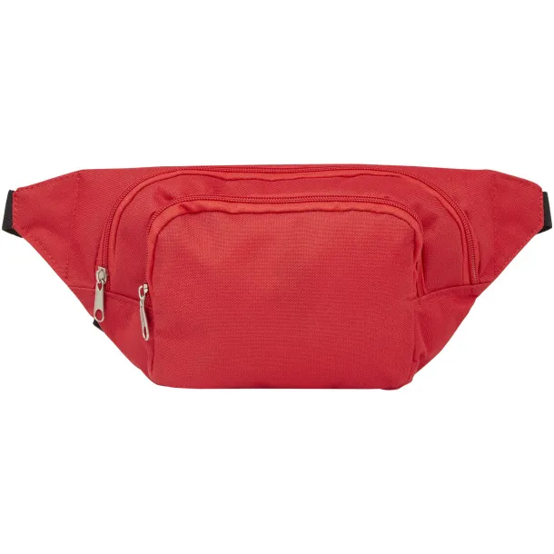 Santander fanny pack with two compartments - Unbranded Red