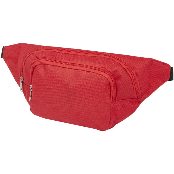 Santander fanny pack with two compartments - Unbranded Red