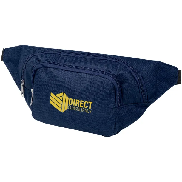 Santander fanny pack with two compartments Navy Blue