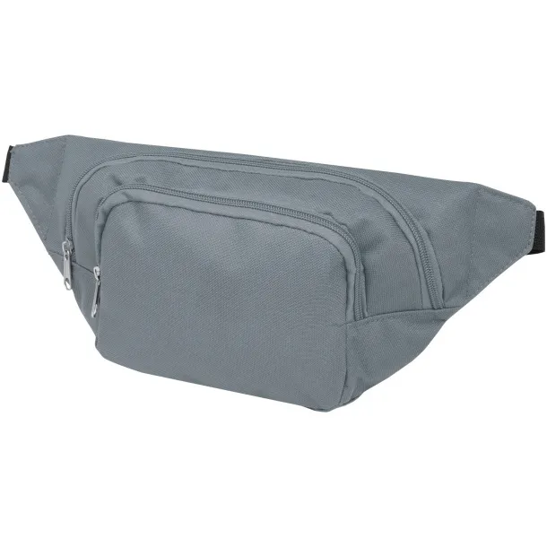 Santander fanny pack with two compartments Grey